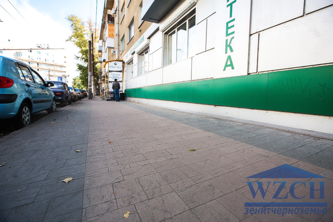 тротуарная плитка аурика возле аптеки, Воронеж, ул. Платонова